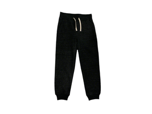 Youth Unisex Black Speckled Sweatpants