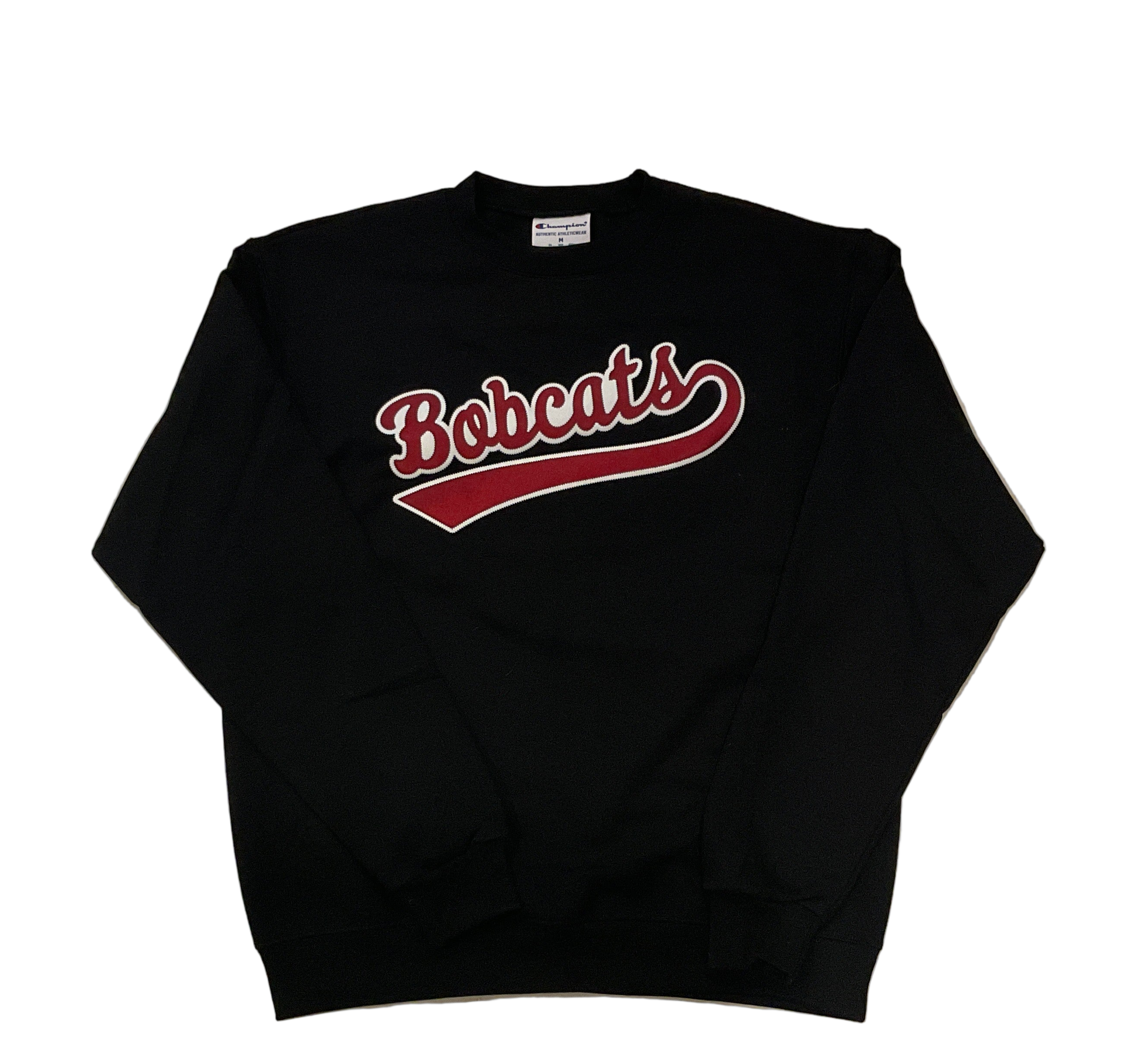 Adult Unisex Maroon Twill Bobcats Crew