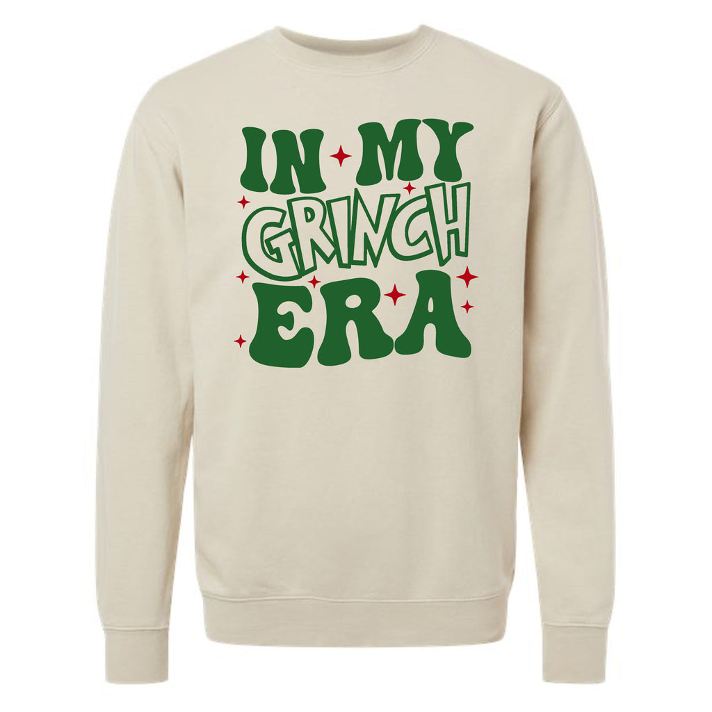 In my "Grinch" Era Crewneck
