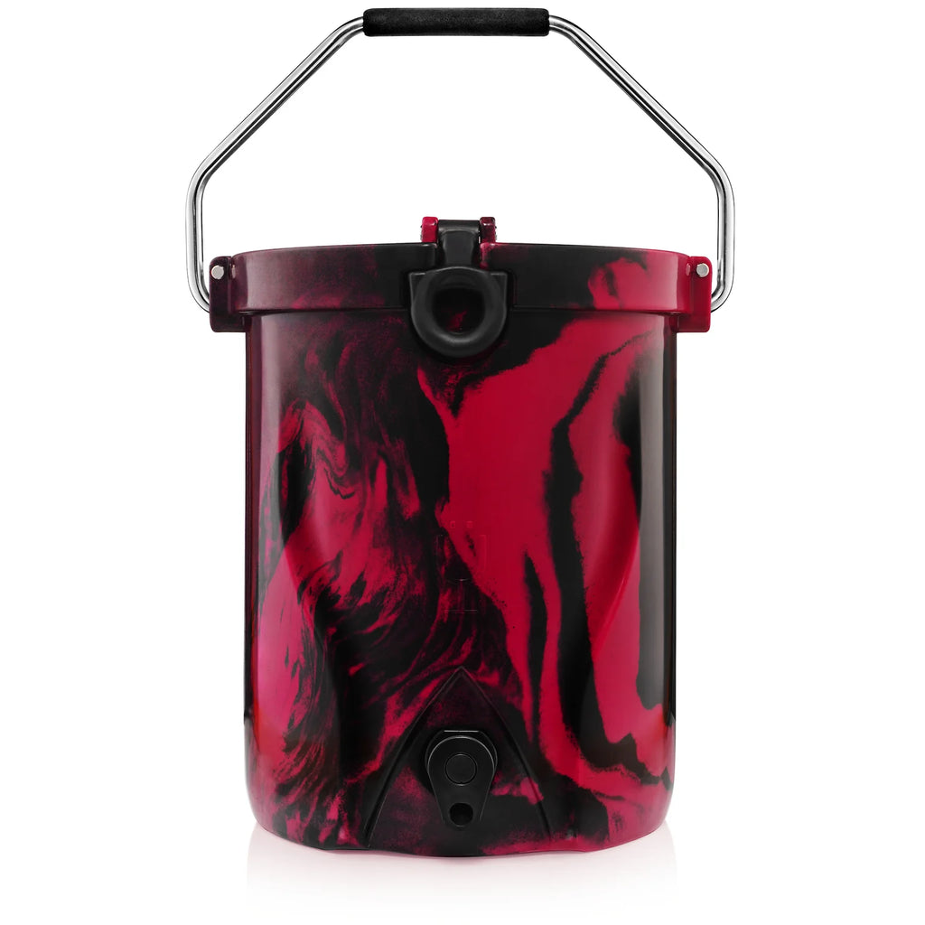 Brumate BackTap - Red and Black Swirl