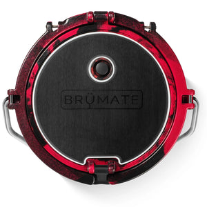 Brumate BackTap - Red and Black Swirl