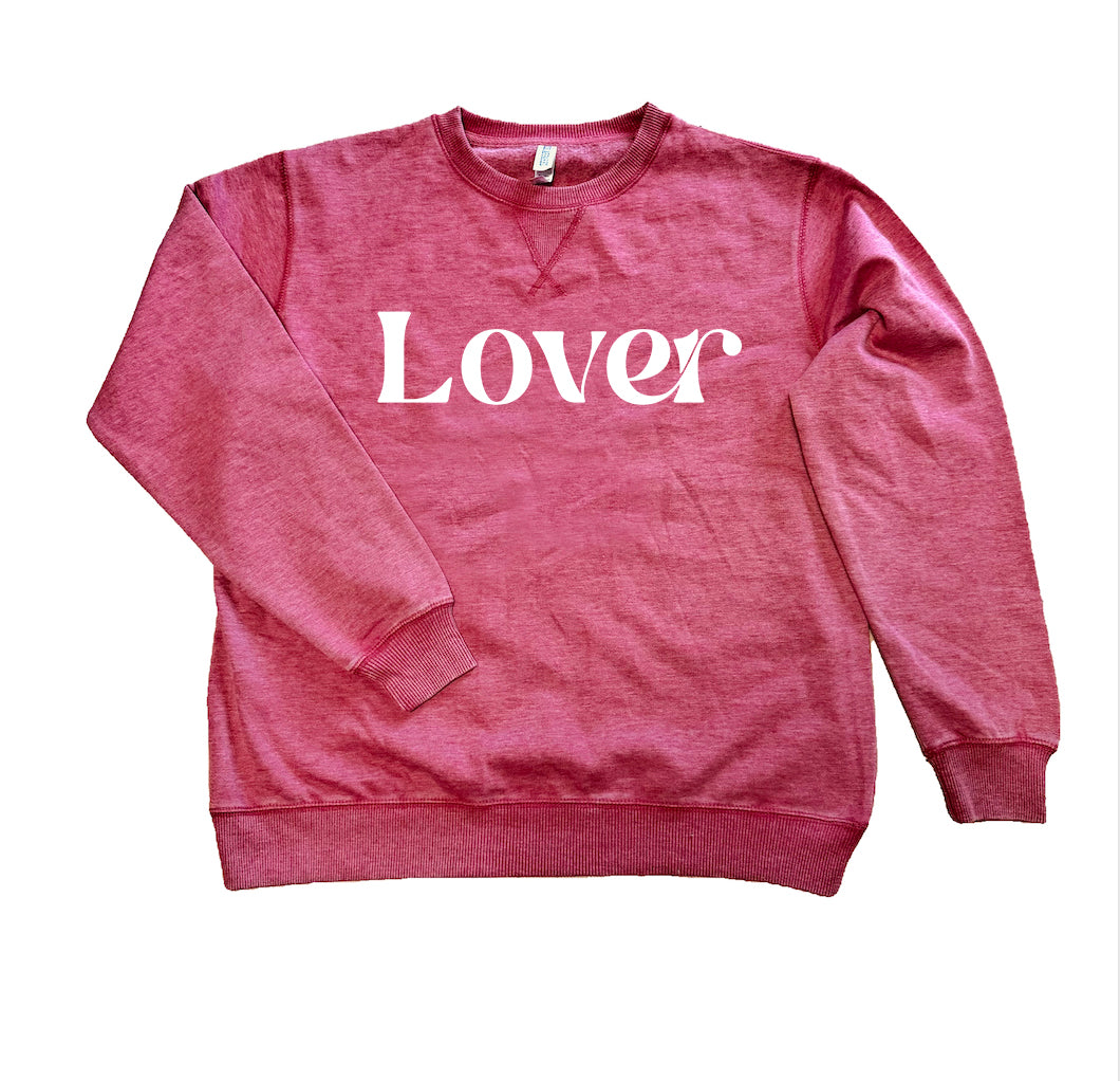 Lover Vintage Crewneck Pullover