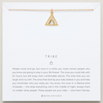 Tribe Friendship Necklace - Gold
