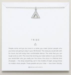 Tribe Friendship Necklace - Silver