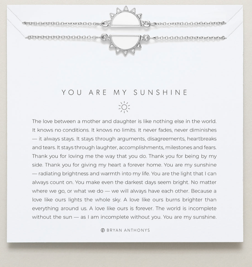 Sunshine Necklace - Silver