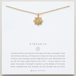 Strength Necklace - Gold