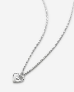 Always In My Heart Necklace - Silver