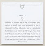 Family Necklace - Silver