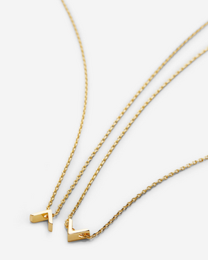 Highs & Lows Necklace - Gold