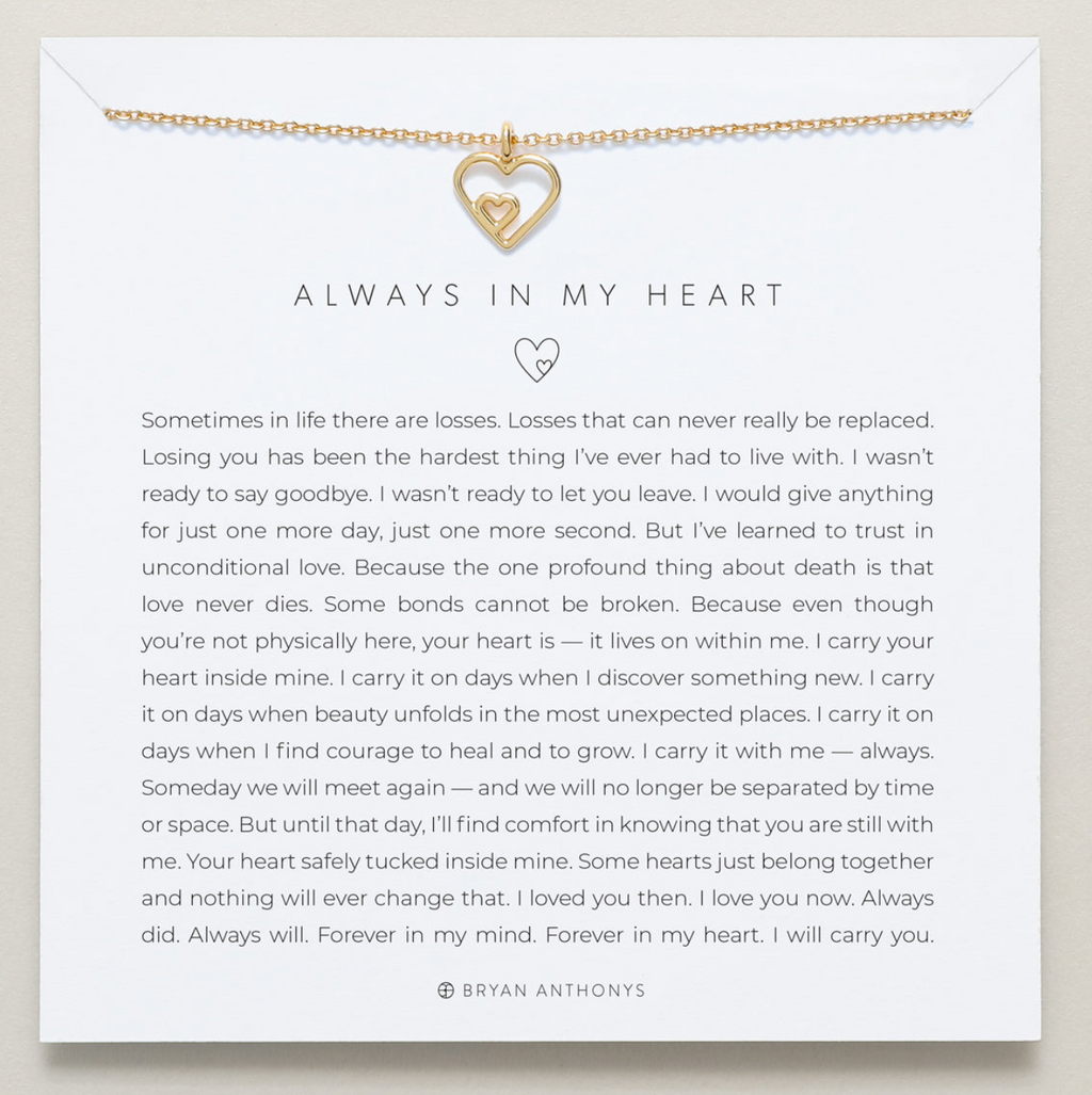 Always In My Heart Icon Necklace