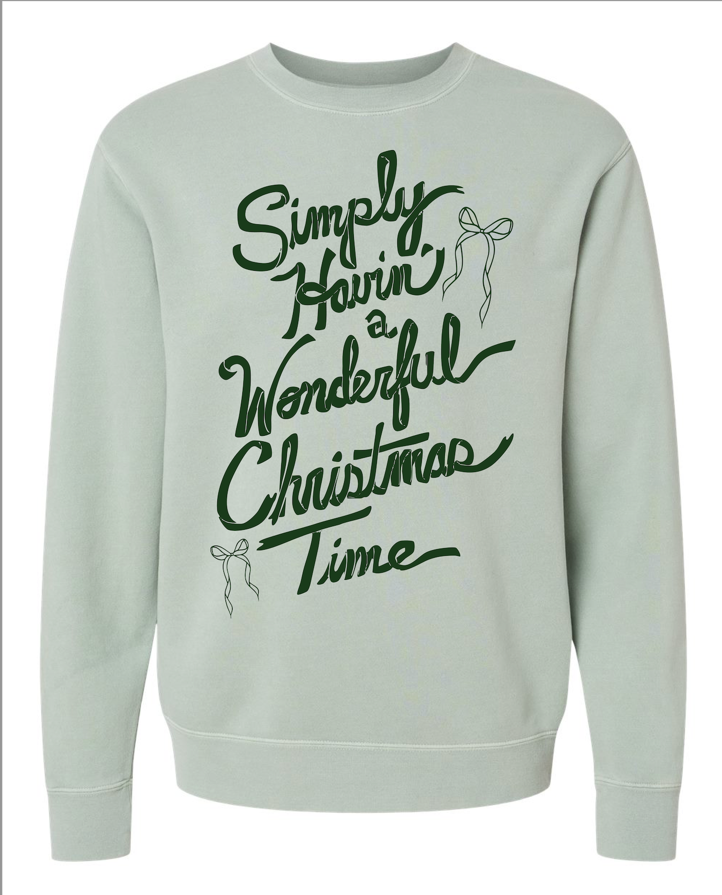 Adult Unisex Simply Having a Wonderful Christmas Crewneck