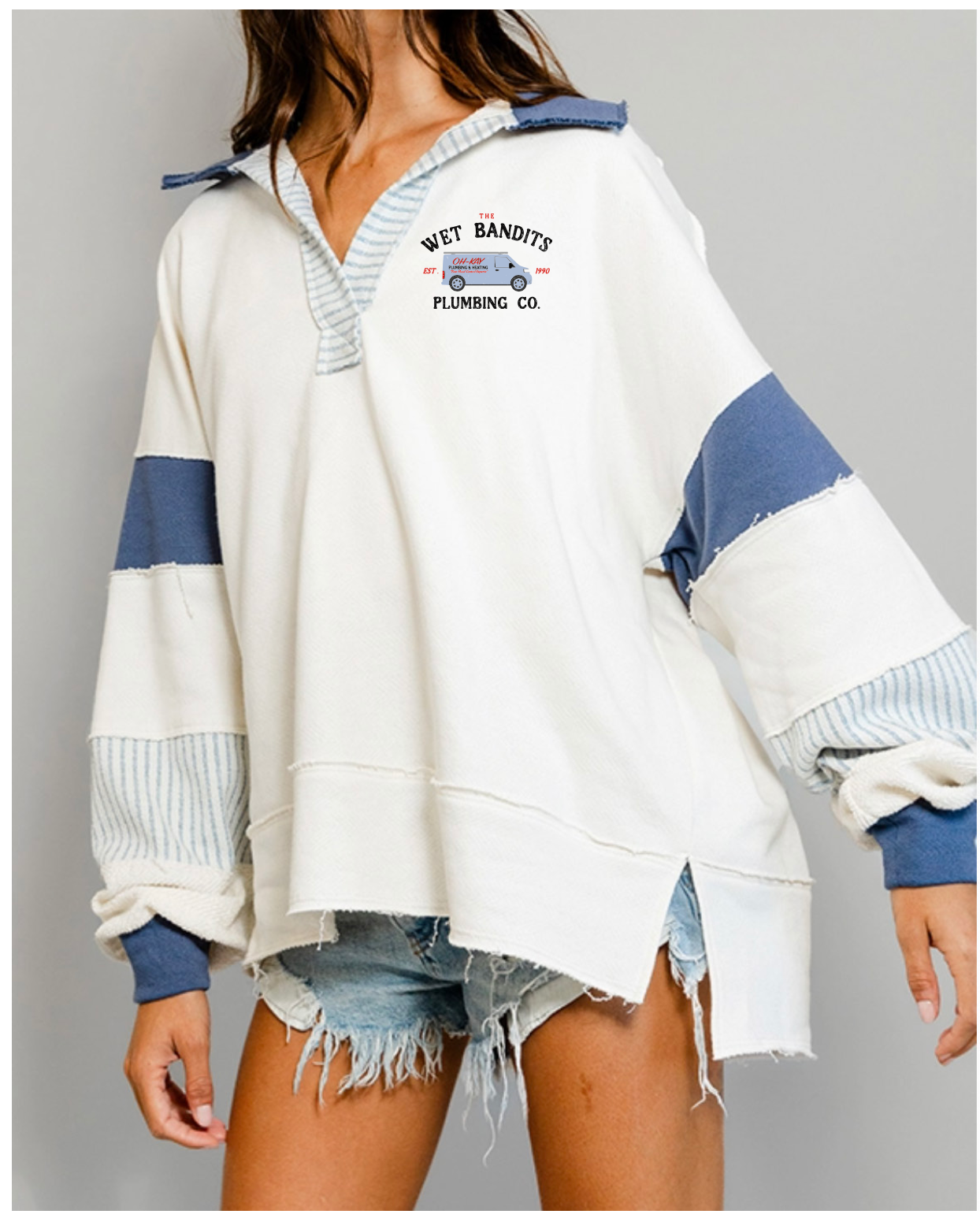 Women’s Wet Bandits Plumbing Co. Loose Fit Top