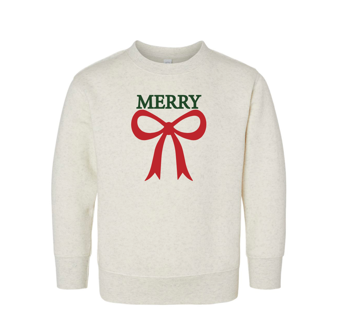 Toddler Unisex Bow Crewneck