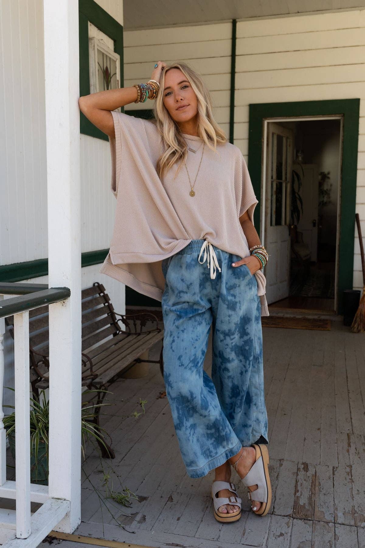So Comfy Wide Leg Cropped Pant