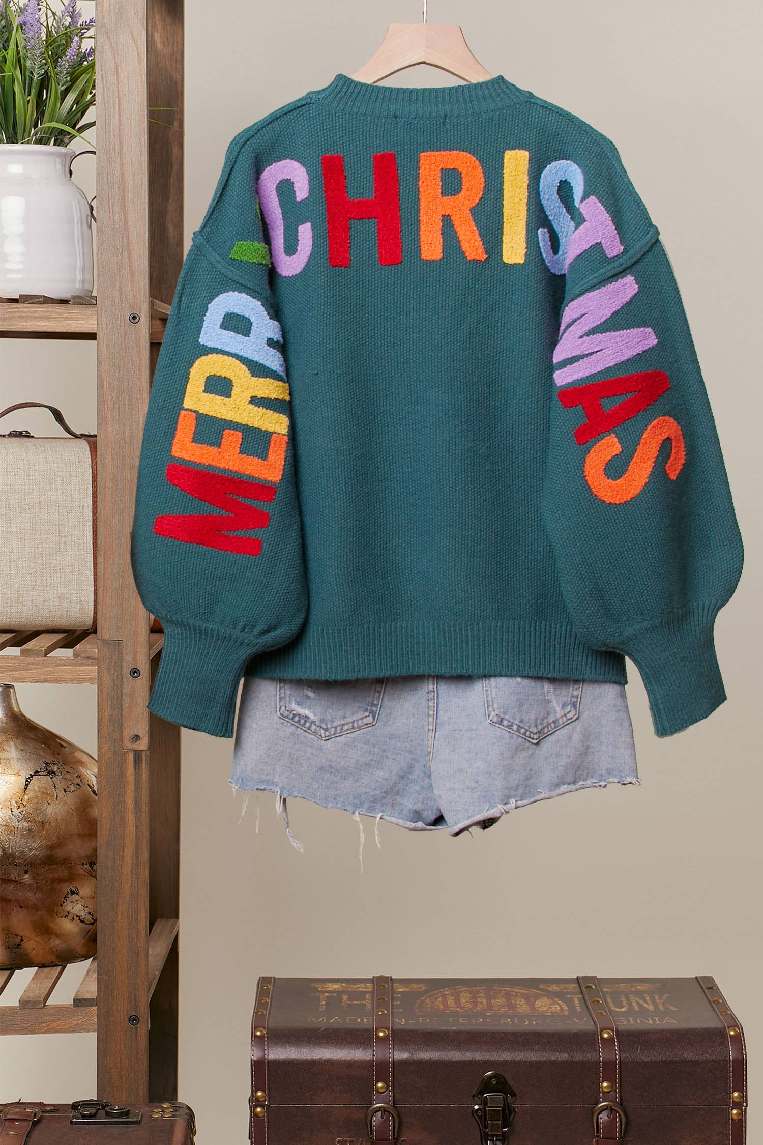 Women’s Oversized Merry Christmas Sweater