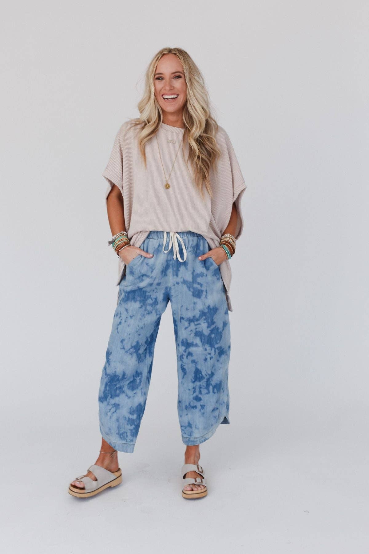 So Comfy Wide Leg Cropped Pant