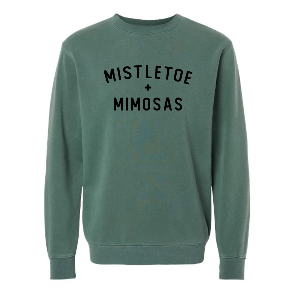 Mistletoe + Mimosas Pullover