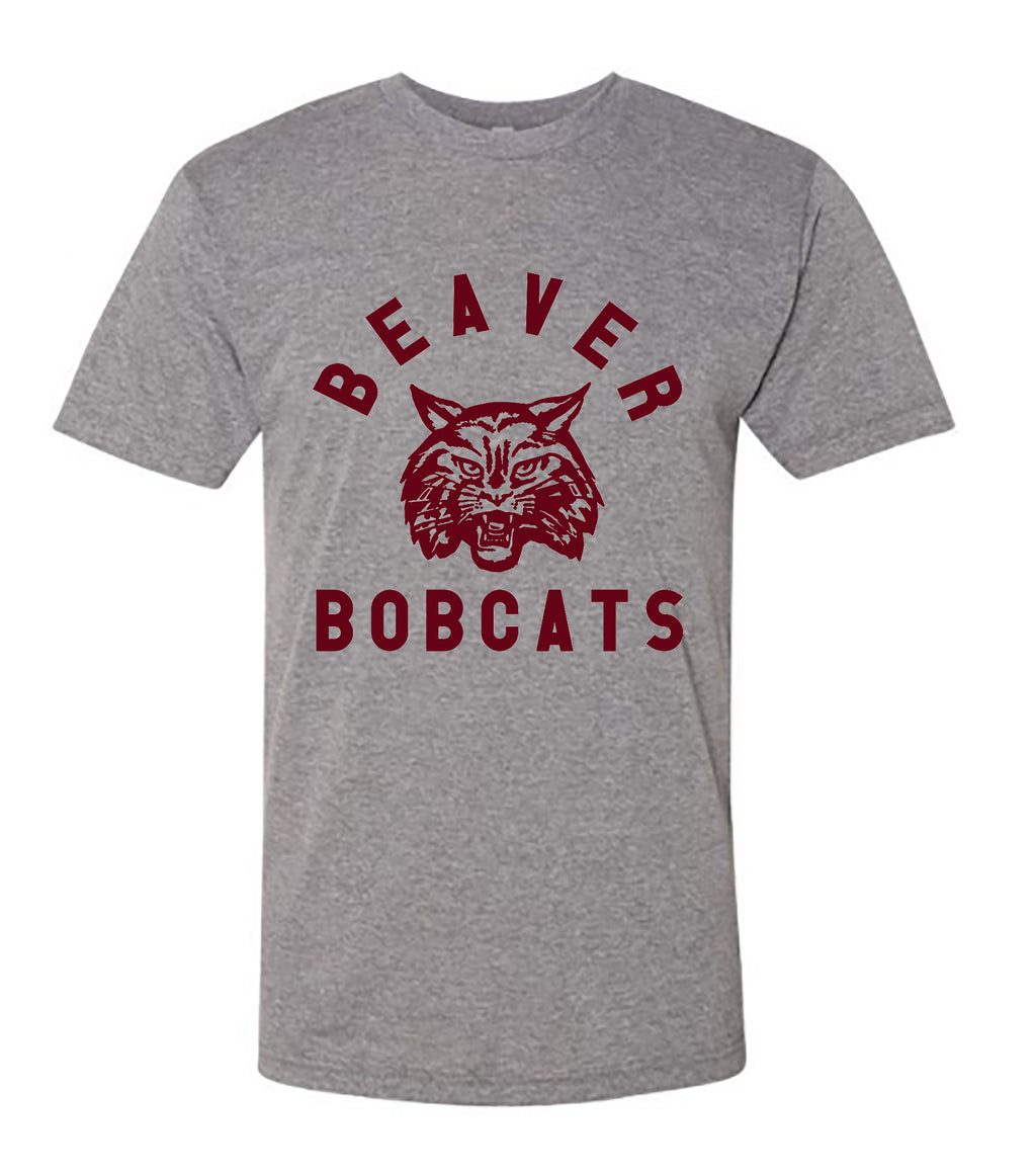 Adult Unisex Beaver Bobcats Tee