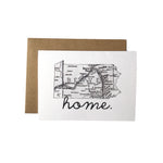 Beaver Map Card
