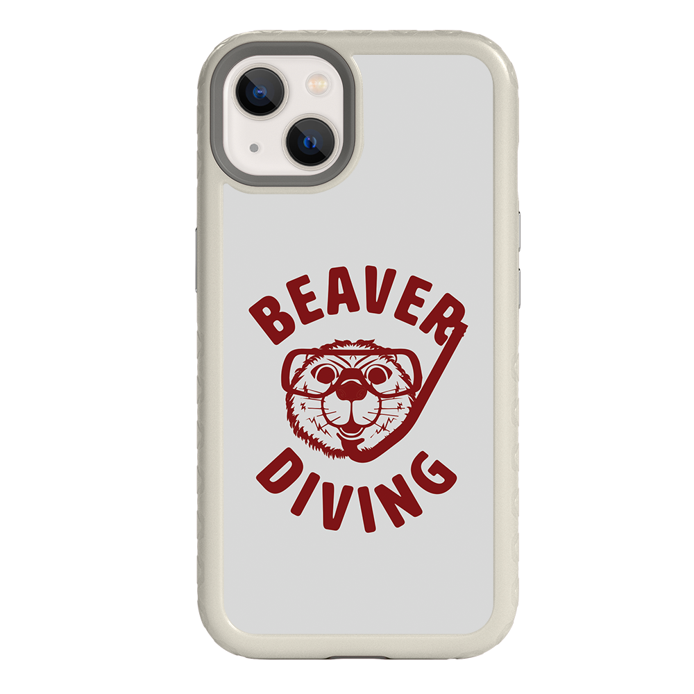 CellHelmet BEAVER DIVING Phone Case