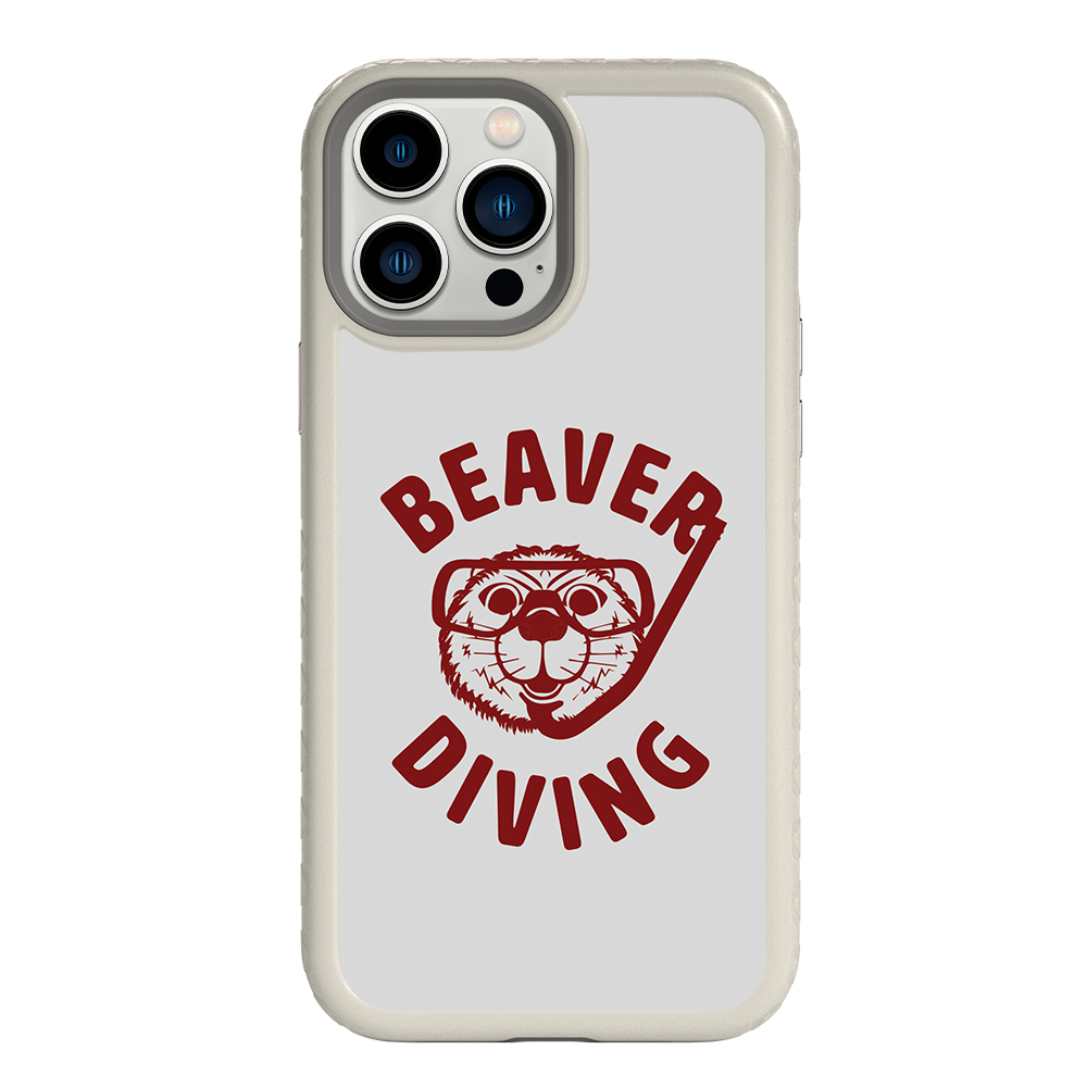 CellHelmet BEAVER DIVING Phone Case