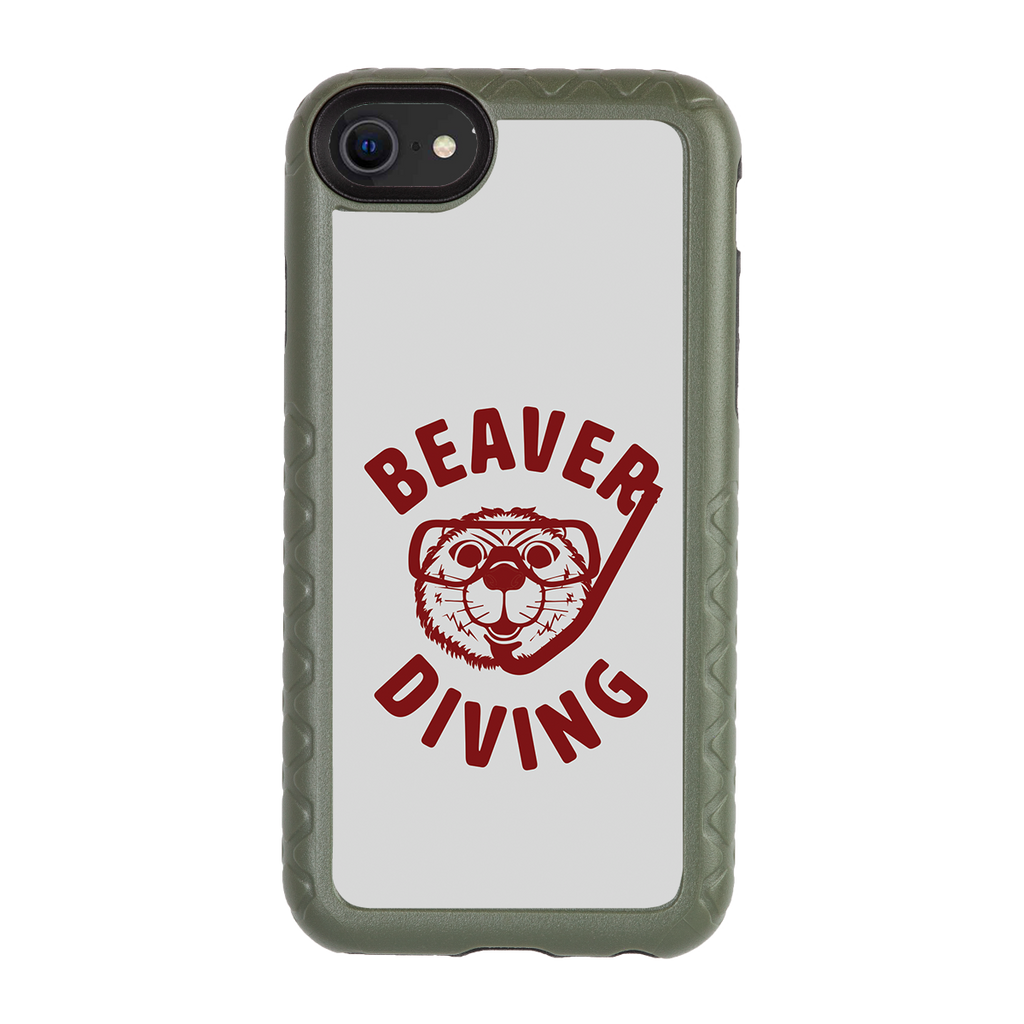 CellHelmet BEAVER DIVING Phone Case