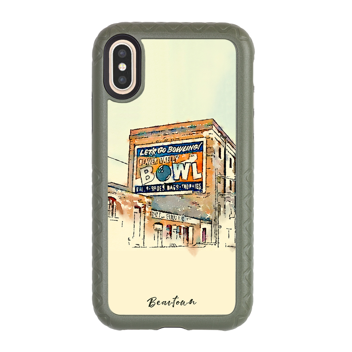 CellHelmet WATER COLOR BVR VALLEY BOWL Phone Case