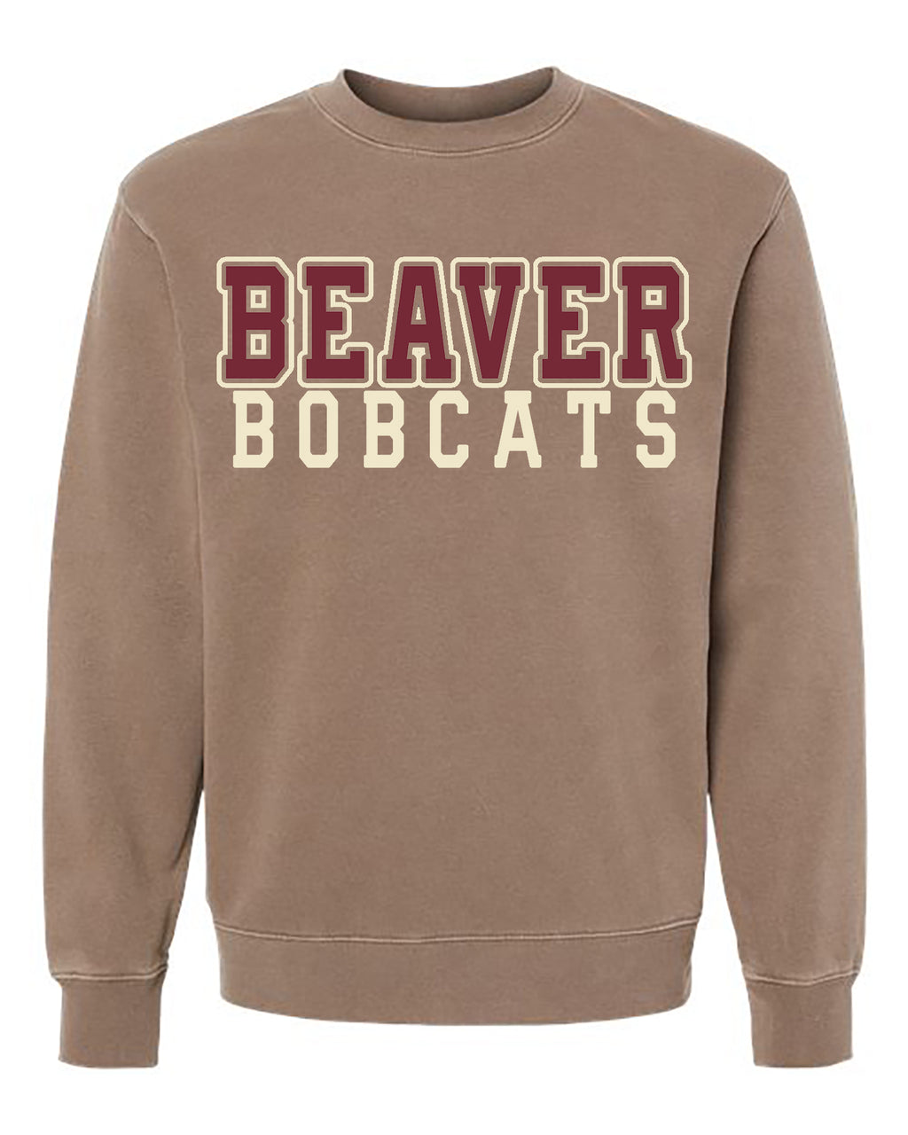 Vintage Beaver Collegiate Unisex Crewneck