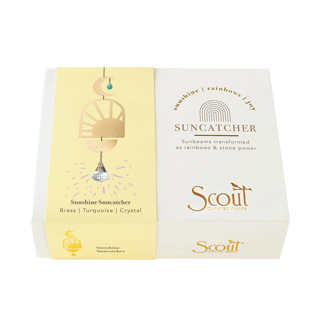 Scout Suncatcher - Sunshine/Torquoise