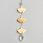 Scout Suncatcher - Botanical Leaf/Amazonite